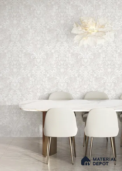 10287-1 | 17ft x 3.5 ft (42 Inches) Florals Look Wallpaper - 59 Sq. Ft. | Minimum 15% wastage during installation