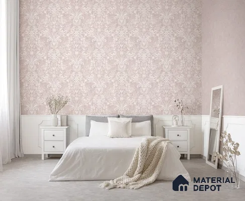 10286-2 | 17ft x 3.5 ft (42 Inches) Marble Look Wallpaper - 59 Sq. Ft. | Minimum 10% wastage during installation