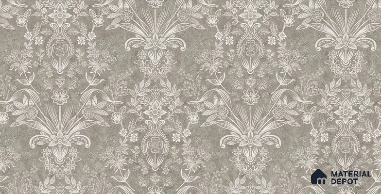 10287-3 | 17ft x 3.5 ft (42 Inches) Florals Look Wallpaper - 59 Sq. Ft. | Minimum 15% wastage during installation