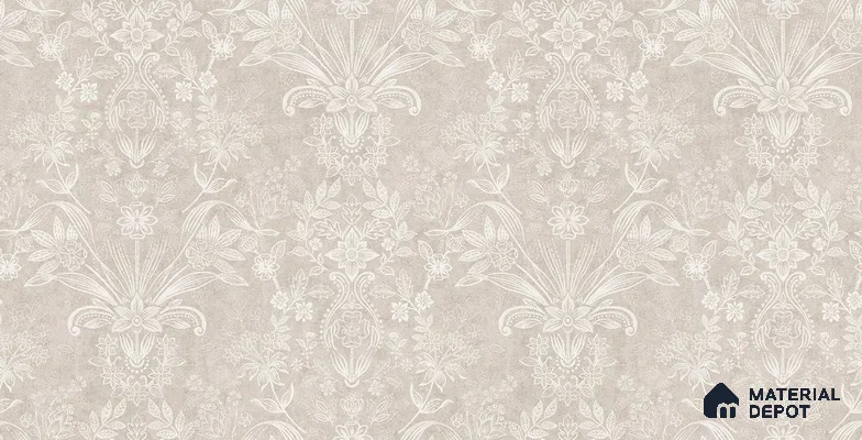 10287-4 | 17ft x 3.5 ft (42 Inches) Florals Look Wallpaper - 59 Sq. Ft. | Minimum 15% wastage during installation