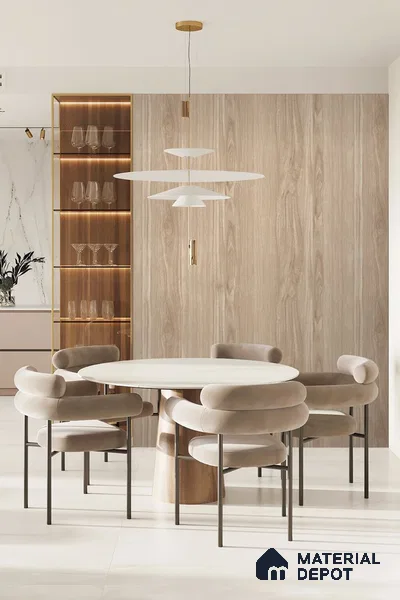 10288-2 17ft x 3.5 ft (42 Inches) Wood Look Wallpaper - 59 Sq. Ft. | Minimum 15% wastage during installation