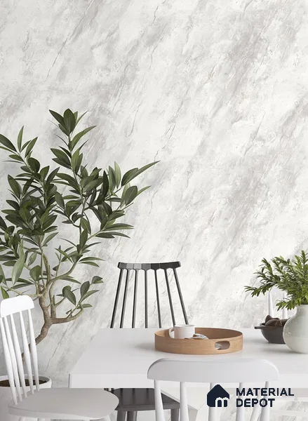 10295-2 | 17ft x 3.5 ft (42 Inches) Marble Look Wallpaper - 59 Sq. Ft. | Minimum 10% wastage during installation