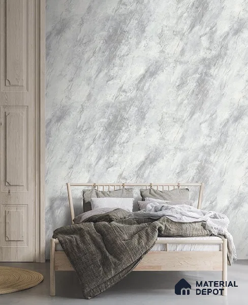 10295-4 | 17ft x 3.5 ft (42 Inches) Marble Look Wallpaper - 59 Sq. Ft. | Minimum 10% wastage during installation