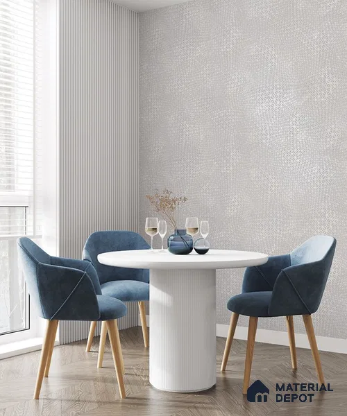 10296-4 | 17ft x 3.5 ft (42 Inches) Patterned Look Wallpaper - 59 Sq. Ft. | Minimum 15% wastage during installation