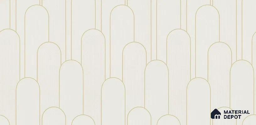 10298-2 17ft x 3.5 ft (42 Inches) Patterned Look Wallpaper - 59 Sq. Ft. | Minimum 15% wastage during installation