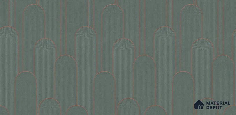 10298-4 17ft x 3.5 ft (42 Inches) Patterned Look Wallpaper - 59 Sq. Ft. | Minimum 15% wastage during installation
