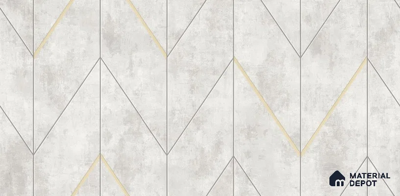 10302 - 1 17ft x 3.5 ft (42 Inches) Patterned Look Wallpaper - 59 Sq. Ft. | Minimum 15% wastage during installation