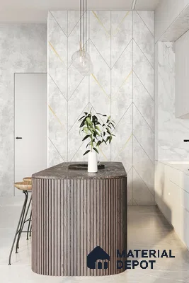 10302 - 1 17ft x 3.5 ft (42 Inches) Patterned Look Wallpaper - 59 Sq. Ft. | Minimum 15% wastage during installation