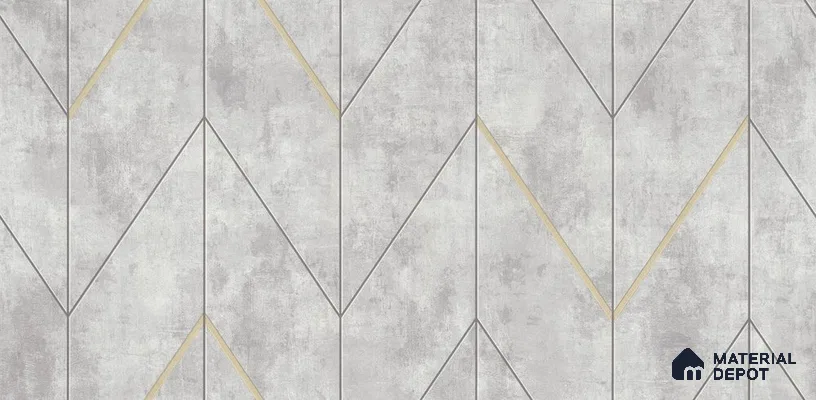 10302 - 2 17ft x 3.5 ft (42 Inches) Patterned Look Wallpaper - 59 Sq. Ft. | Minimum 15% wastage during installation