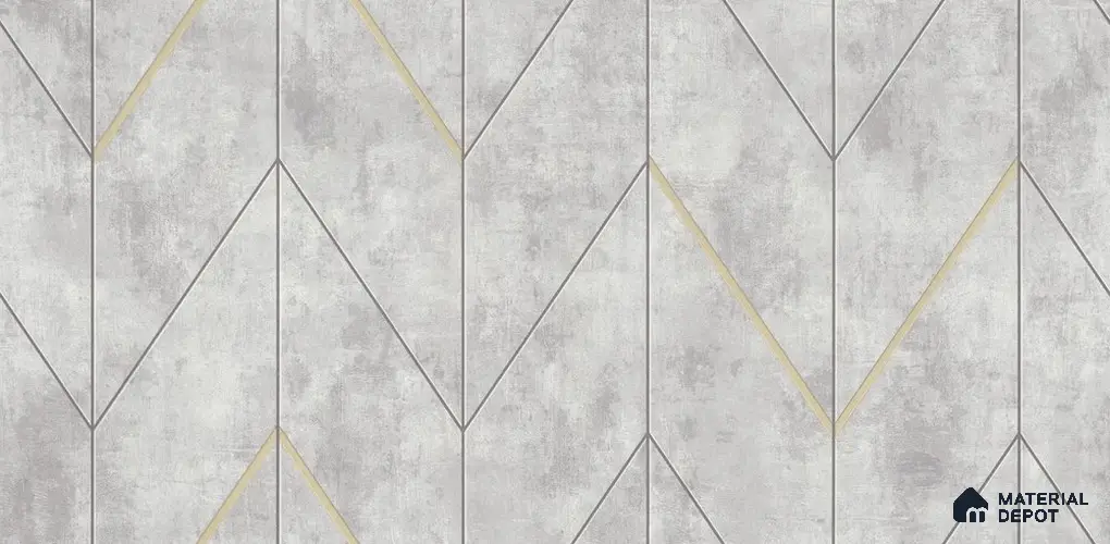 10302 - 2 17ft x 3.5 ft (42 Inches) Patterned Look Wallpaper - 59 Sq. Ft. | Minimum 15% wastage during installation