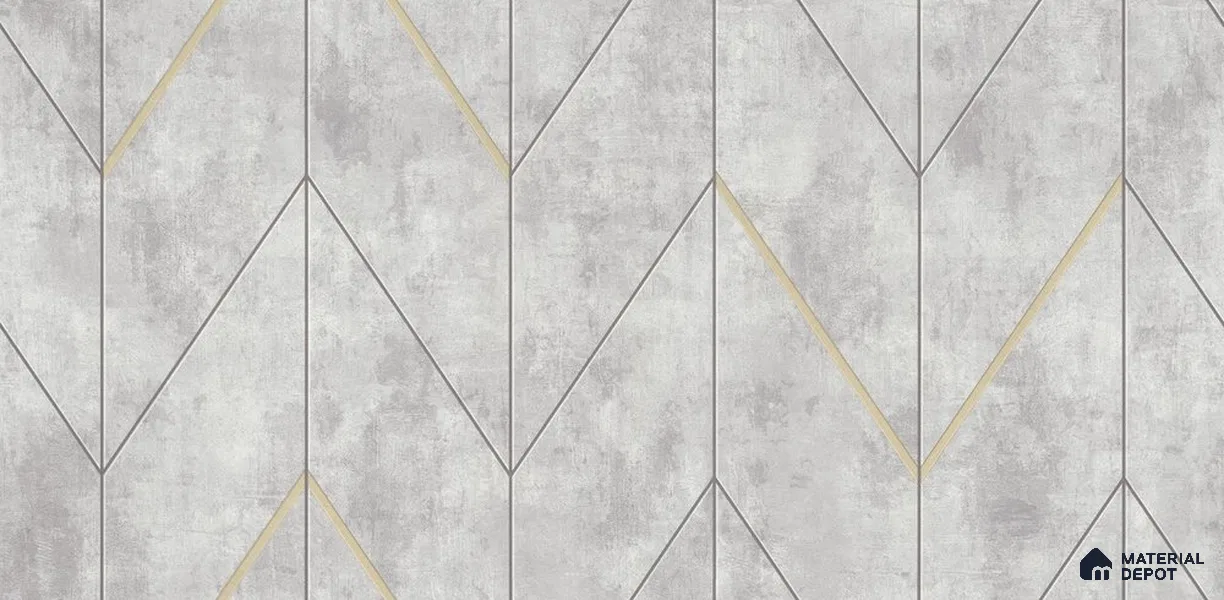 10302 - 2 17ft x 3.5 ft (42 Inches) Patterned Look Wallpaper - 59 Sq. Ft. | Minimum 15% wastage during installation