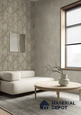 10306-5 | 17ft x 3.5 ft (42 Inches) Plain Look Wallpaper - 59 Sq. Ft. | Minimum 10% wastage during installation