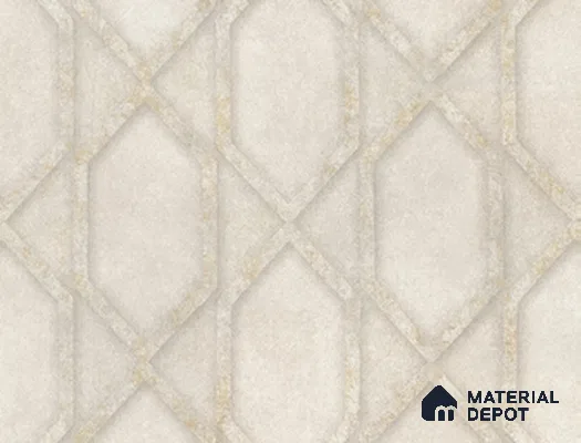 10307-2 | 17ft x 3.5 ft (42 Inches) Geometric Look Wallpaper - 59 Sq. Ft. | Minimum 15% wastage during installation