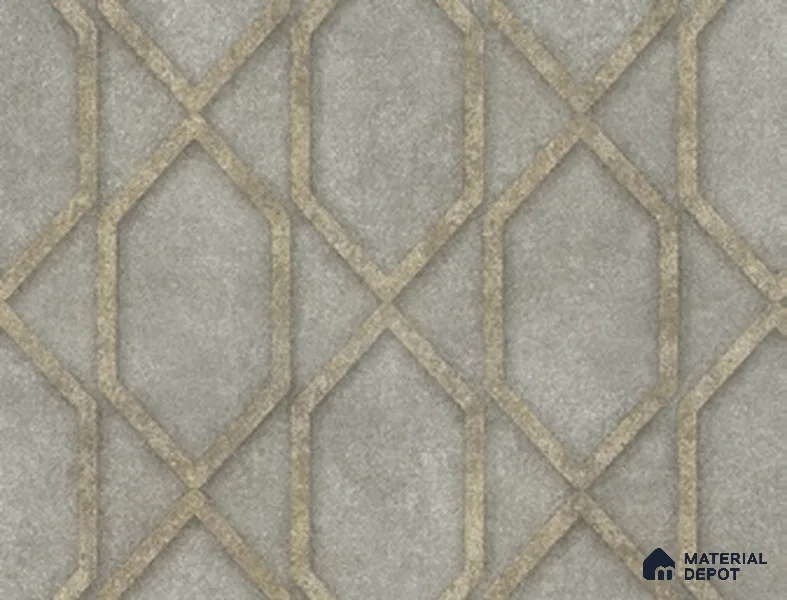 10307-3 | 17ft x 3.5 ft (42 Inches) Geometric Look Wallpaper - 59 Sq. Ft. | Minimum 15% wastage during installation