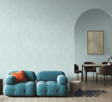 10313-5 | 17ft x 3.5 ft (42 Inches) Patterned Look Wallpaper - 59 Sq. Ft. | Minimum 15% wastage during installation