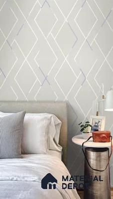 10314-2 | 17ft x 3.5 ft (42 Inches) Geometric Look Wallpaper - 59 Sq. Ft. | Minimum 15% wastage during installation