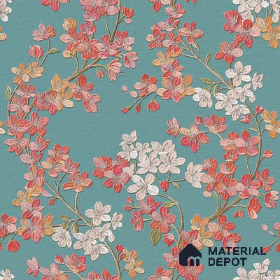 322205 | 32 ft x 1.73 ft (20.76 Inches) Florals Look Wallpaper - 57.05 Sq. Ft. | Minimum 15% wastage during installation