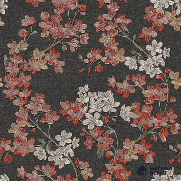 322207 | 32 ft x 1.73 ft (20.76 Inches) Florals Look Wallpaper - 57.05 Sq. Ft. | Minimum 15% wastage during installation