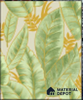 KA 7002 | 10 Meter x 20.86 Inches Florals Look PVC Wallpaper - 56.94 Sq. Ft | Minimum 15% wastage during installation
