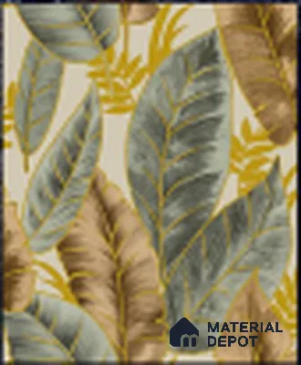 KA 7003 | 10 Meter x 20.86 Inches Florals Look PVC Wallpaper - 56.94 Sq. Ft | Minimum 15% wastage during installation