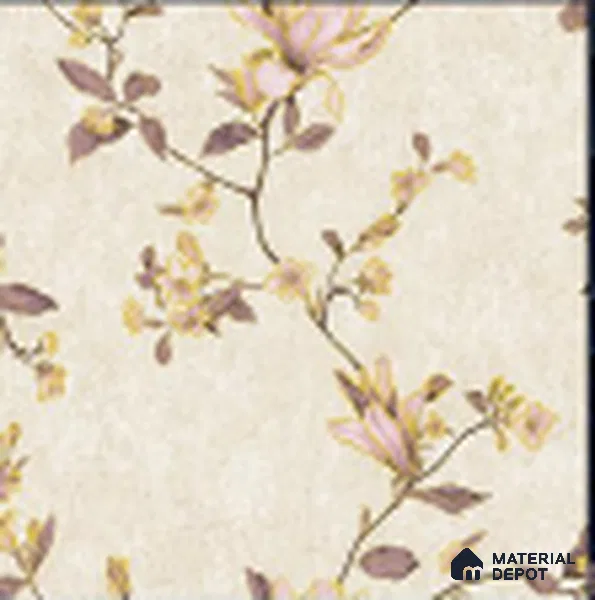 KA 7008 | 10 Meter x 20.86 Inches Florals Look PVC Wallpaper - 56.94 Sq. Ft | Minimum 15% wastage during installation