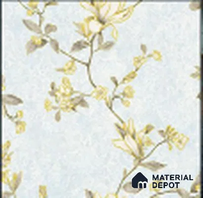 KA 7011 | 10 Meter x 20.86 Inches Florals Look PVC Wallpaper - 56.94 Sq. Ft | Minimum 15% wastage during installation