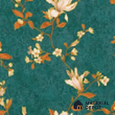 KA 7012 | 10 Meter x 20.86 Inches Florals Look PVC Wallpaper - 56.94 Sq. Ft | Minimum 15% wastage during installation