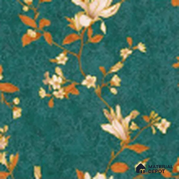 KA 7012 | 10 Meter x 20.86 Inches Florals Look PVC Wallpaper - 56.94 Sq. Ft | Minimum 15% wastage during installation