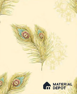 KA 7022 | 10 Meter x 20.86 Inches Florals Look PVC Wallpaper - 56.94 Sq. Ft | Minimum 15% wastage during installation