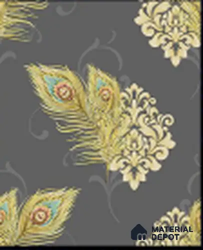 KA 7024 | 10 Meter x 20.86 Inches Florals Look PVC Wallpaper - 56.94 Sq. Ft | Minimum 15% wastage during installation