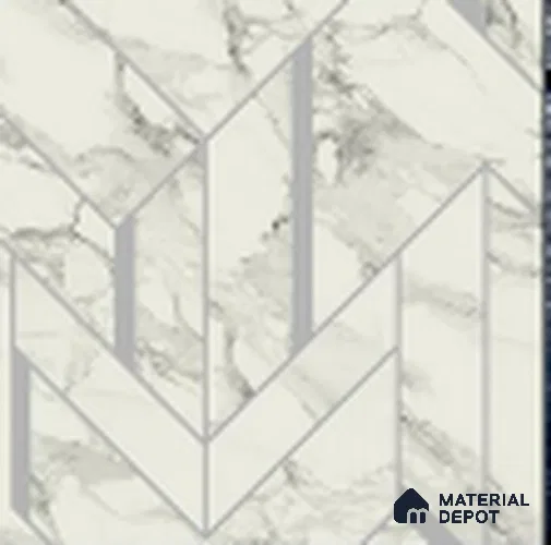 KA 7026 | 10 Meter x 20.86 Inches Geometric Look PVC Wallpaper - 56.94 Sq. Ft | Minimum 15% wastage during installation