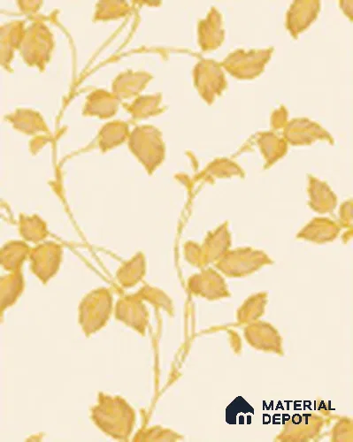 KA 7035 | 10 Meter x 20.86 Inches Florals Look PVC Wallpaper - 56.94 Sq. Ft | Minimum 15% wastage during installation