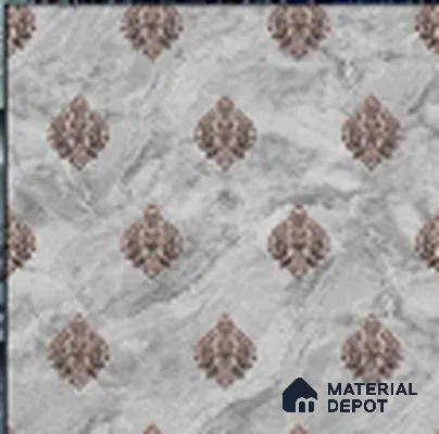 KA 7037 | 10 Meter x 20.86 Inches Damask Look PVC Wallpaper - 56.94 Sq. Ft | Minimum 15% wastage during installation