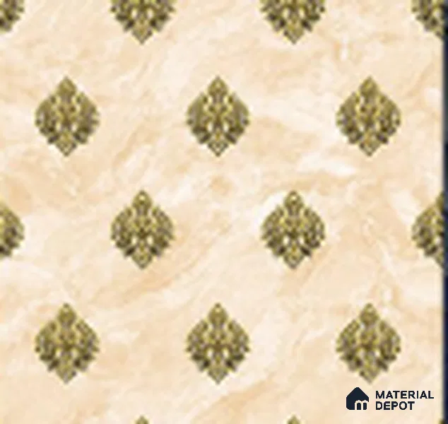 KA 7039 | 10 Meter x 20.86 Inches Damask Look PVC Wallpaper - 56.94 Sq. Ft | Minimum 15% wastage during installation