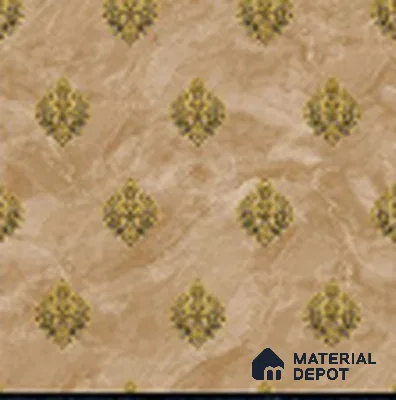 KA 7040 | 10 Meter x 20.86 Inches Damask Look PVC Wallpaper - 56.94 Sq. Ft | Minimum 15% wastage during installation