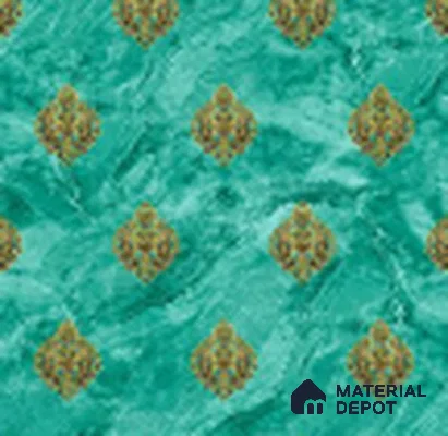 KA 7041 | 10 Meter x 20.86 Inches Damask Look PVC Wallpaper - 56.94 Sq. Ft | Minimum 15% wastage during installation