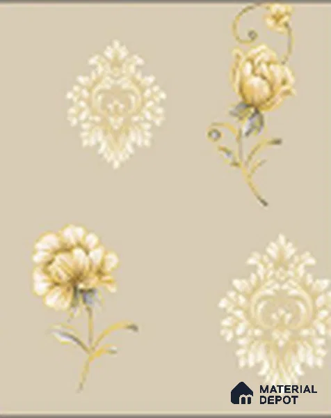 KA 7044 | 10 Meter x 20.86 Inches Florals Look PVC Wallpaper - 56.94 Sq. Ft | Minimum 15% wastage during installation