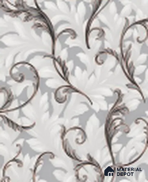 KA 7046 | 10 Meter x 20.86 Inches Florals Look PVC Wallpaper - 56.94 Sq. Ft | Minimum 15% wastage during installation