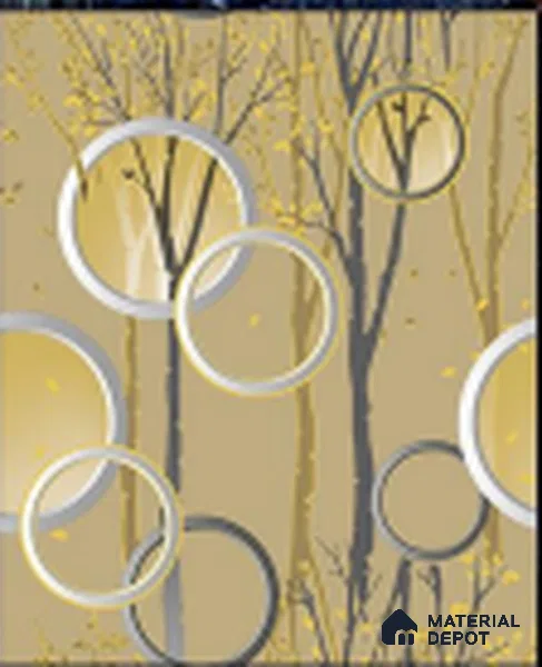 KA 7054 | 10 Meter x 20.86 Inches Patterned Look PVC Wallpaper - 56.94 Sq. Ft | Minimum 15% wastage during installation