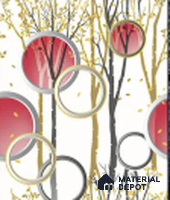 KA 7055 | 10 Meter x 20.86 Inches Patterned Look PVC Wallpaper - 56.94 Sq. Ft | Minimum 15% wastage during installation
