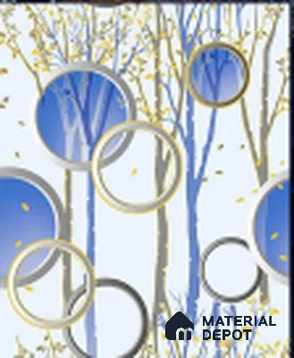 KA 7056 | 10 Meter x 20.86 Inches Patterned Look PVC Wallpaper - 56.94 Sq. Ft | Minimum 15% wastage during installation
