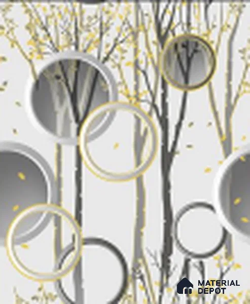KA 7057 | 10 Meter x 20.86 Inches Patterned Look PVC Wallpaper - 56.94 Sq. Ft | Minimum 15% wastage during installation