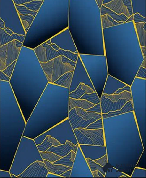 RG7001 | 10 Meter x 20.86 Inches Abstract Look PVC Wallpaper - 56.94 Sq. Ft | Minimum 15% wastage during installation