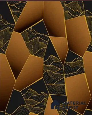 RG7003 | 10 Meter x 20.86 Inches Abstract Look PVC Wallpaper - 56.94 Sq. Ft | Minimum 15% wastage during installation