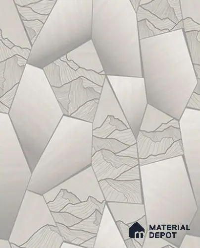 RG7004 | 10 Meter x 20.86 Inches Abstract Look PVC Wallpaper - 56.94 Sq. Ft | Minimum 15% wastage during installation