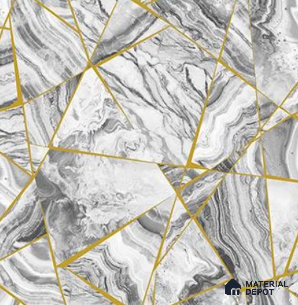 RG7009 | 10 Meter x 20.86 Inches Abstract Look PVC Wallpaper - 56.94 Sq. Ft | Minimum 15% wastage during installation