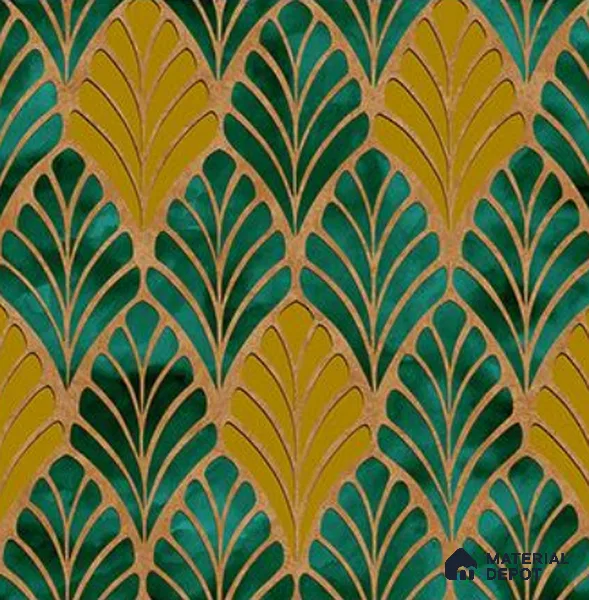 RG7011 | 10 Meter x 20.86 Inches Florals Look PVC Wallpaper - 56.94 Sq. Ft | Minimum 15% wastage during installation