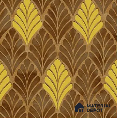 RG7012 | 10 Meter x 20.86 Inches Florals Look PVC Wallpaper - 56.94 Sq. Ft | Minimum 15% wastage during installation