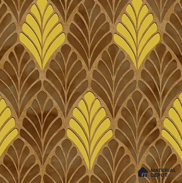 RG7012 | 10 Meter x 20.86 Inches Florals Look PVC Wallpaper - 56.94 Sq. Ft | Minimum 15% wastage during installation