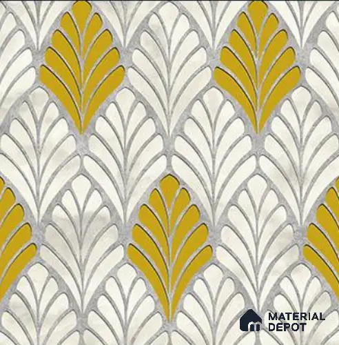 RG7013 | 10 Meter x 20.86 Inches Florals Look PVC Wallpaper - 56.94 Sq. Ft | Minimum 15% wastage during installation